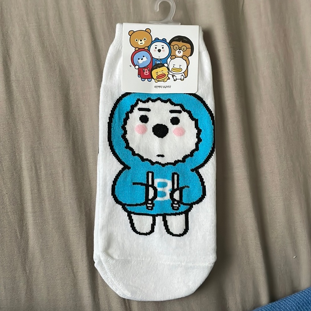 Character socks from korea